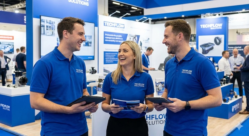 Der perfekte Messeauftritt: Warum die Kleidung Ihres Teams der beste Kundenmagnet ist