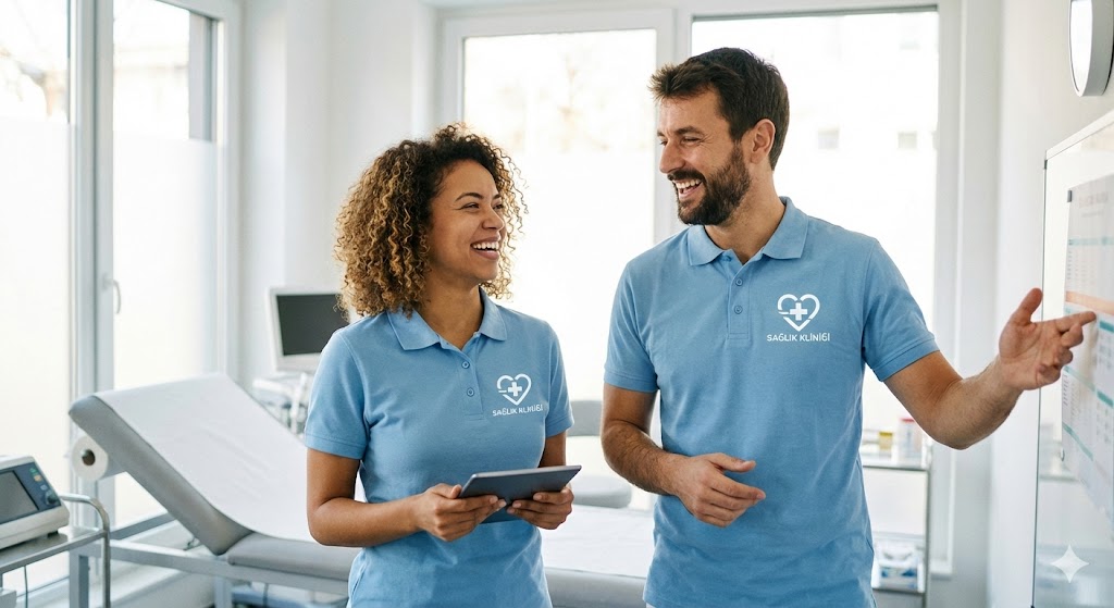 Vertrauen auf den ersten Blick: Die perfekte Teambekleidung für Praxen und Pflegedienste