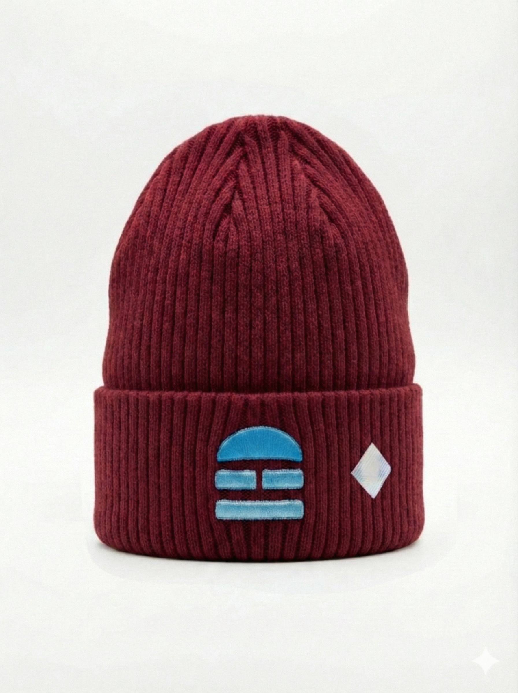 HD Style Beanie - Weinrot