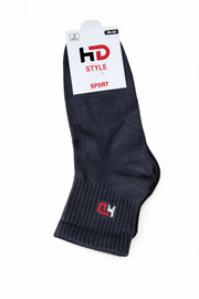 HD Style: Premium Sneakersocken Sets (Multipack 12er) - Schwarz