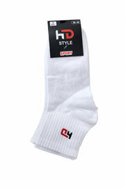 HD Style: Premium Sneakersocken Sets (Multipack 12er) - Weiß