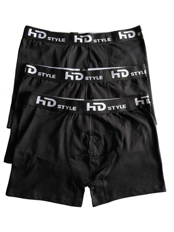 HD Style: Premium Boxershorts - Schwarz