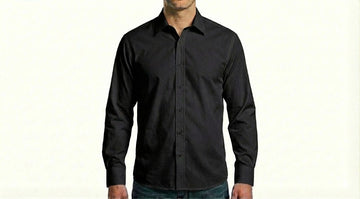 HD Style: Premium Hemd – Schwarz mit deinem Logo – Front & Rücken Druck